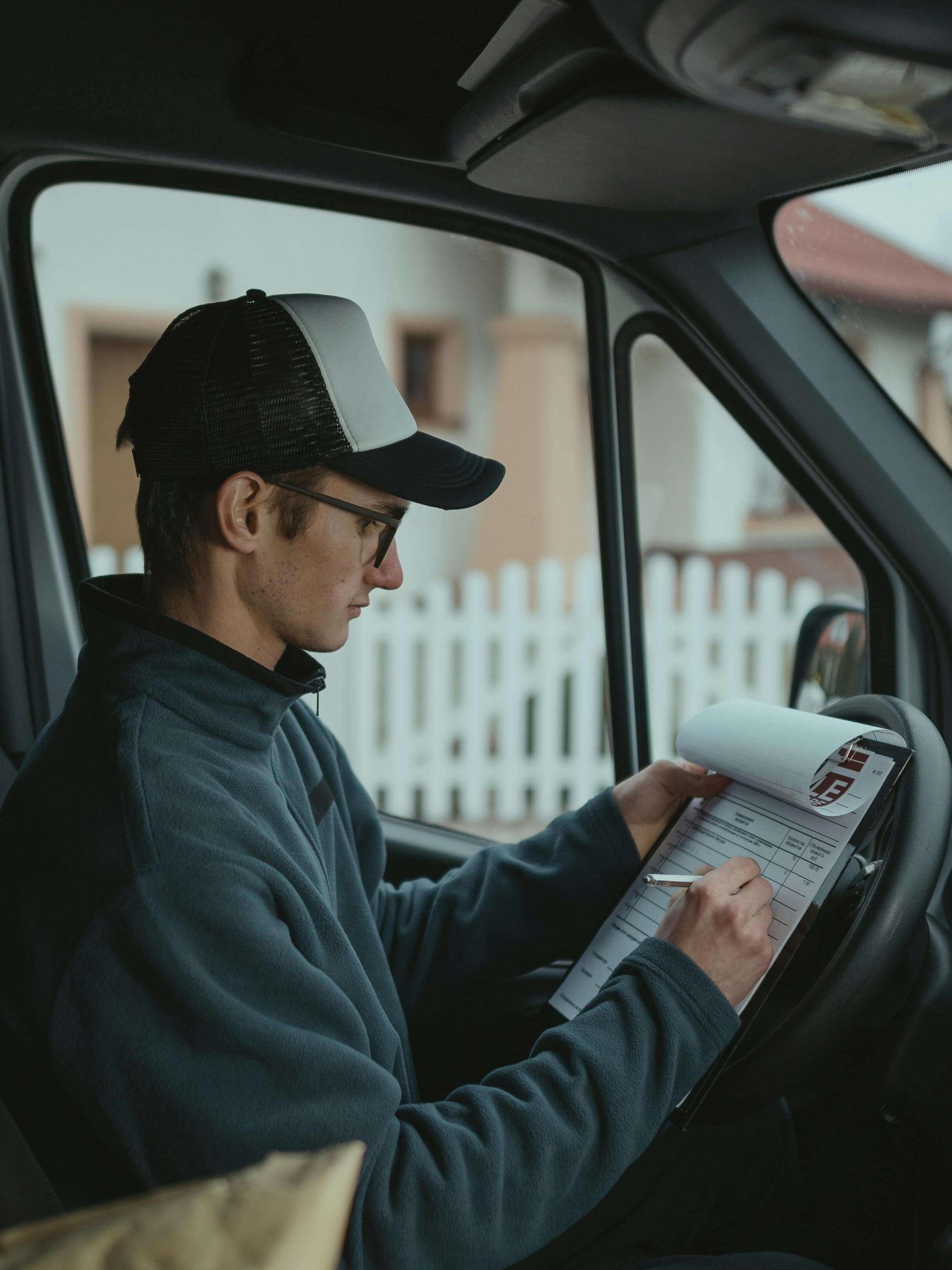 Livreur respectant son planning pour effectuer son travail de façon rapide